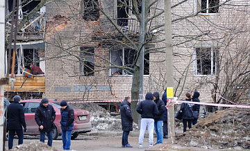 В домах, поврежденных при ЧП в Петербурге, идет ремонт