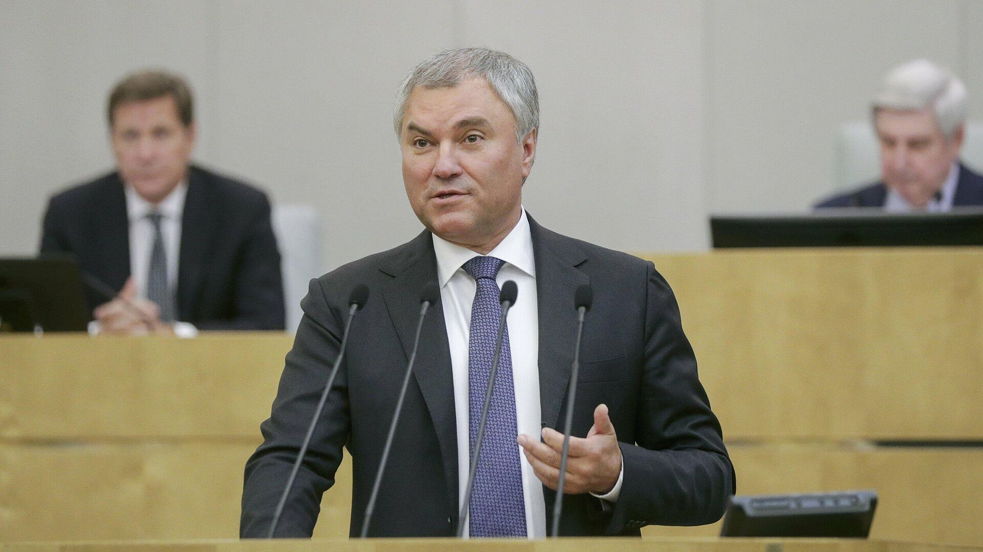 Володин заявил о важности качественного образования