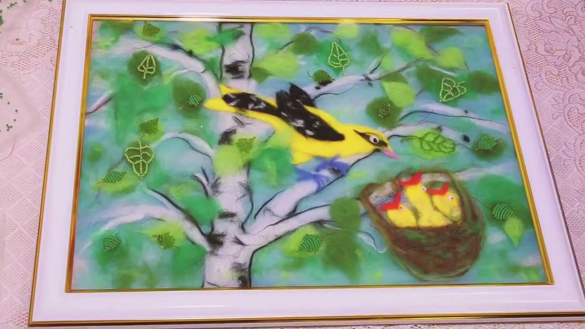 Самарский губернатор подарил Путину картину от воспитанников детского дома