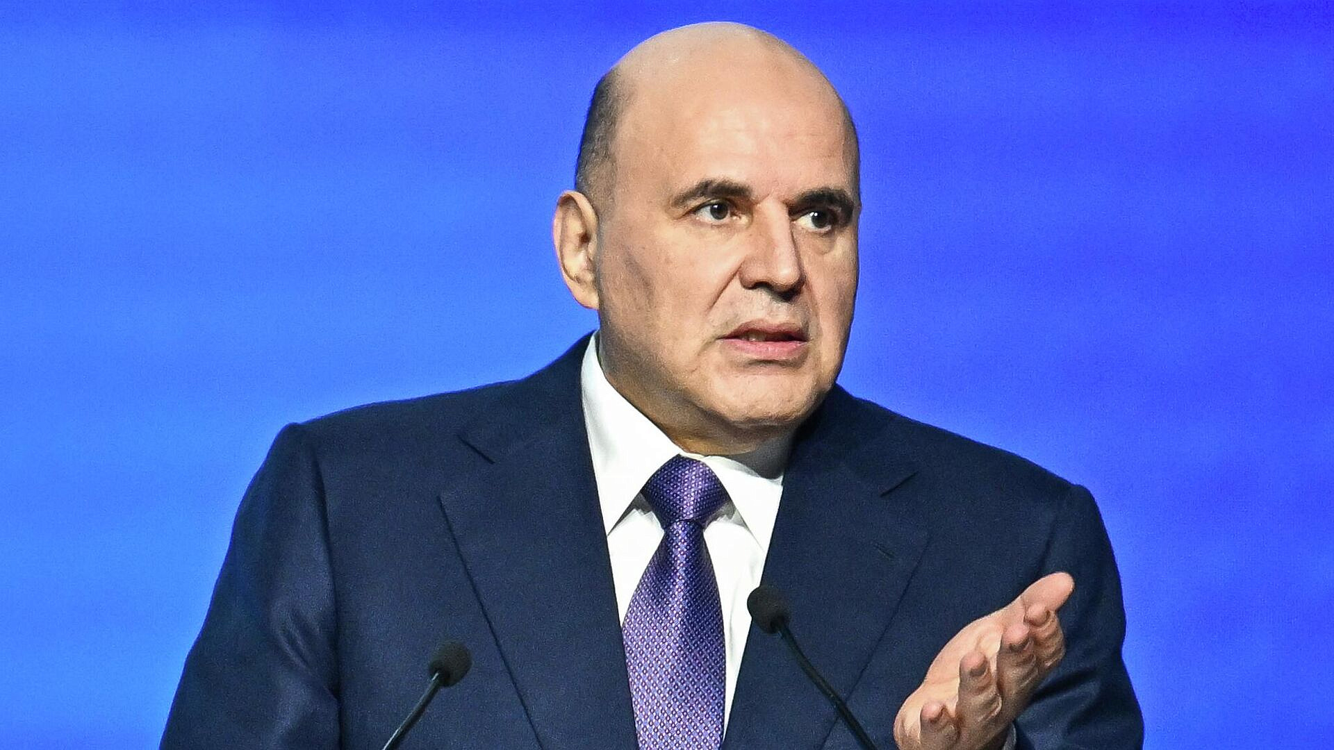 Мишустин поручил своевременно проработать инициативы Путина на ВЭФ