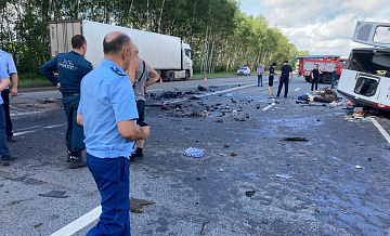 Названа причина массового ДТП в Рязанской области