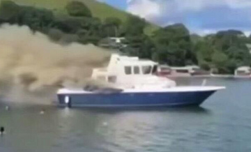 Появились подробности пожара на катере в Приморье