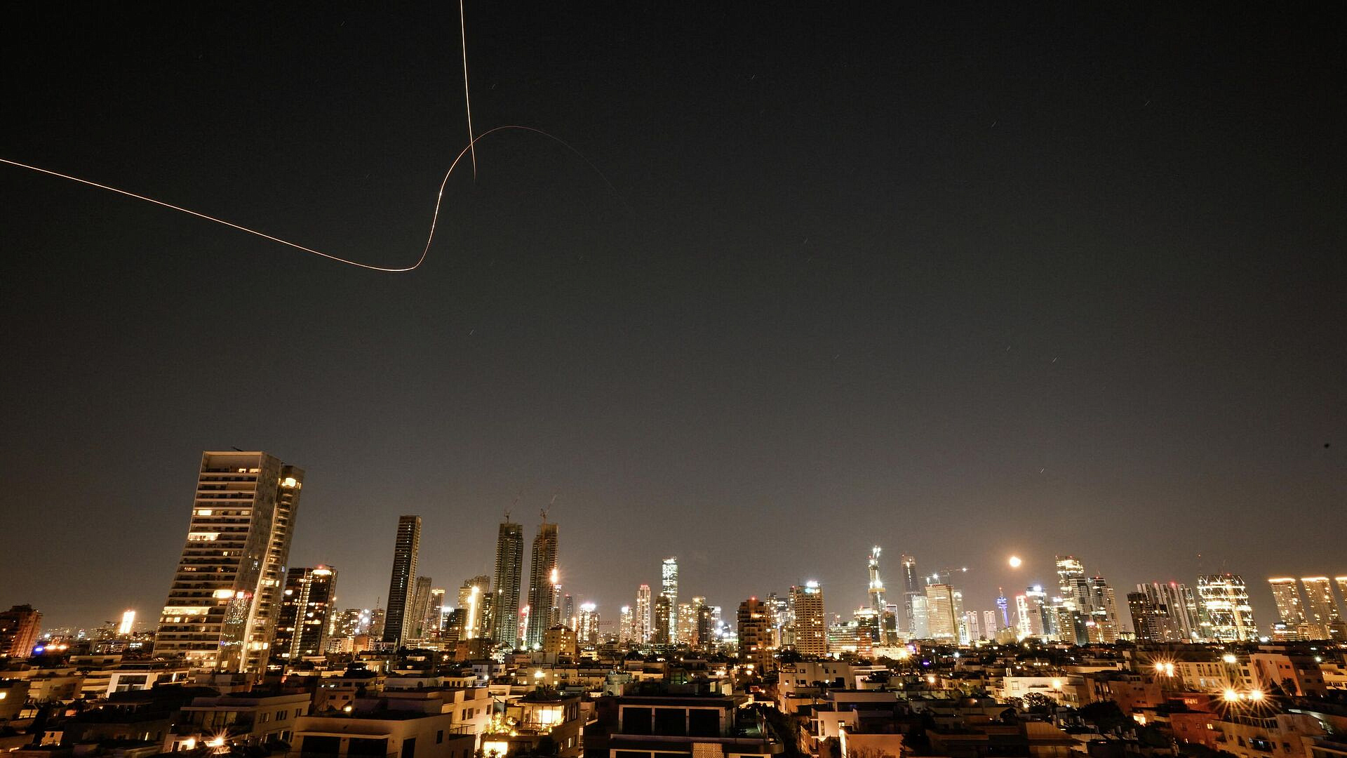 Израиль зафиксировал пуск ракет из Ирана в направлении своей территории