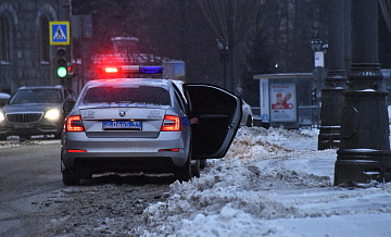 Несколько автомобилей столкнулись на Кутузовском проспекте в Москве