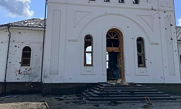 Горнальский монастырь вошел в число объектов, сильно разрушенных ВСУ
