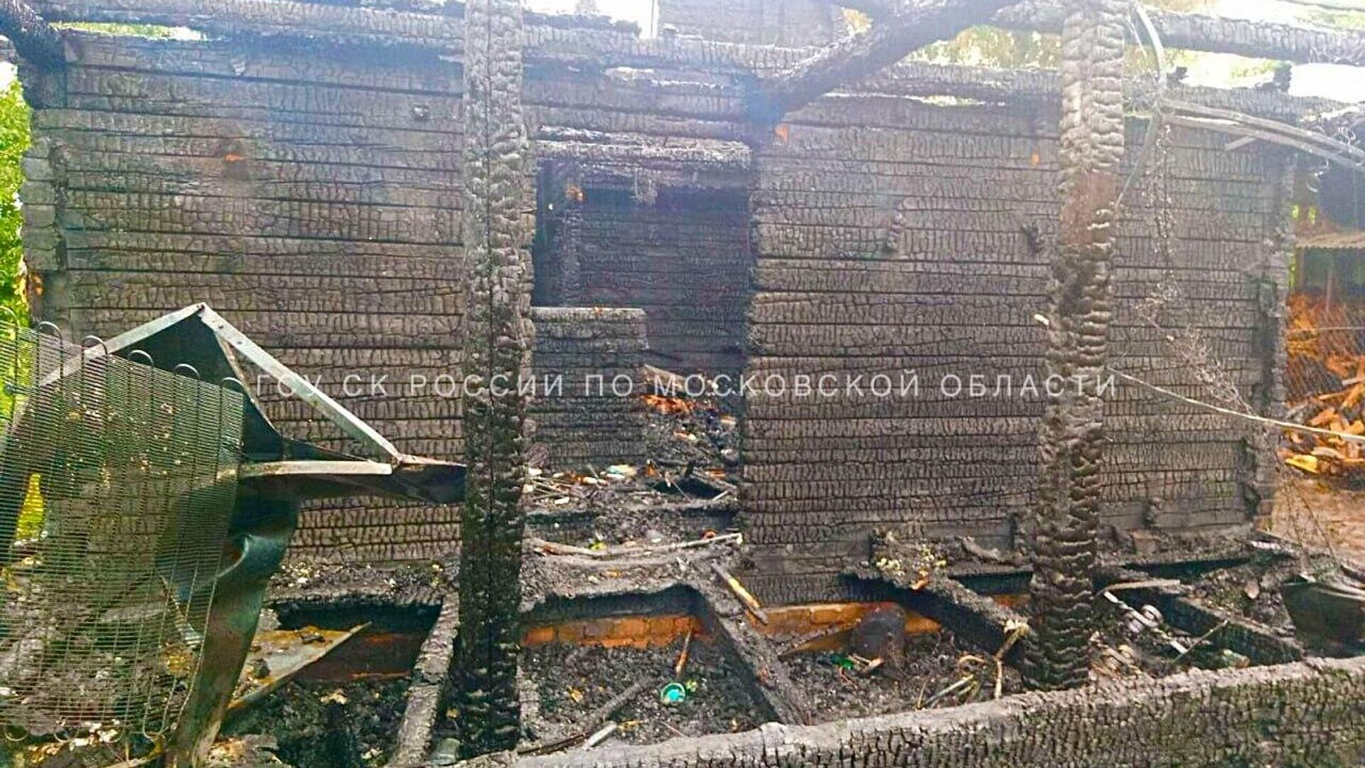 В Волоколамске при пожаре погибли четыре человека