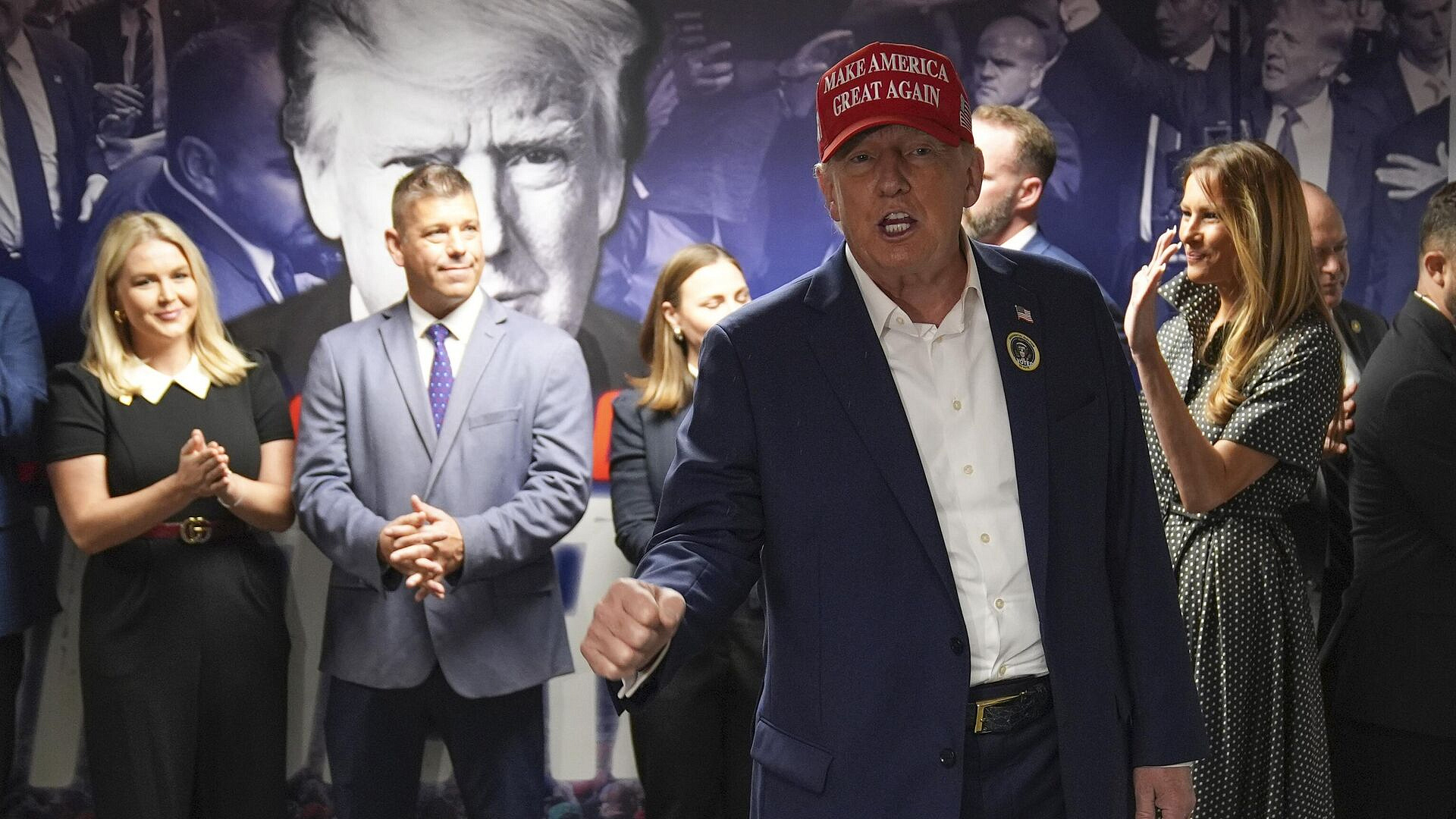 Предварительно, 47% избирателей в Пенсильвании симпатизируют Трампу