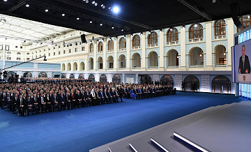 Российские телеканалы предполагают, что послание Путина продлится час