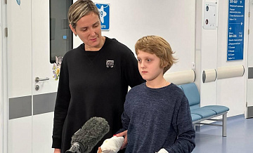 Мальчик, пострадавший при взрыве в Красногорске, вернулся в кикбоксинг