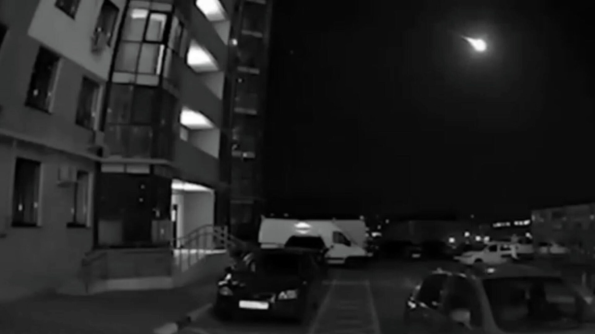 Ученый рассказал о размерах метеорита, упавшего над Черным морем