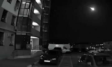 Ученый рассказал о размерах метеорита, упавшего над Черным морем