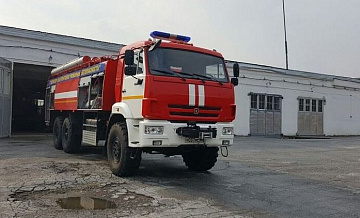 В Артеме потушили пожар в торговом центре