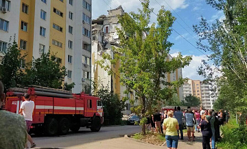 В Саратове эвакуировали жителей дома, где произошел взрыв