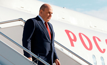 Мишустин прилетел в Чечню