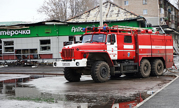 При пожаре в производственном здании в Орехово-Зуево пострадал один человек